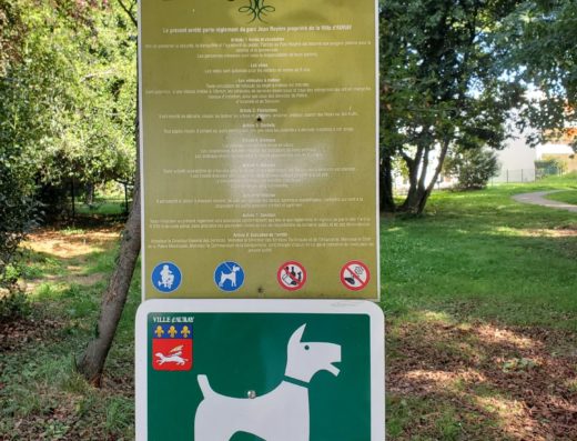 Le parc Jean-Royère- Auray