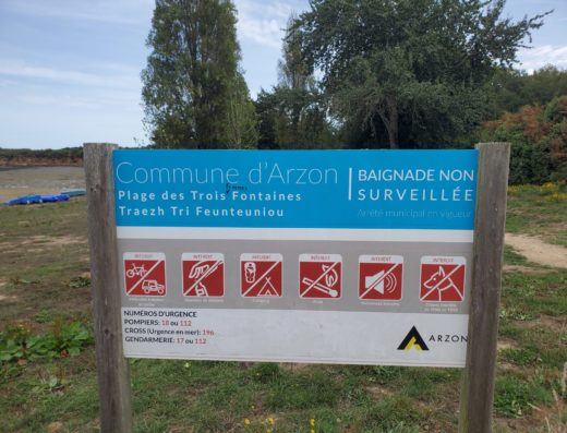 La Plage des Trois Fontaines – Arzon